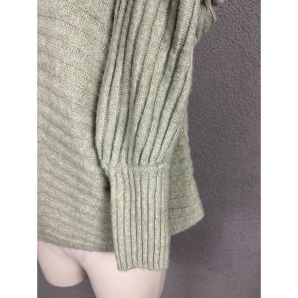 Hippie Rose Juniors' Ribbed Knit Pullover Cozy Sweater Green Size Large NWT's - Picture 5 of 8